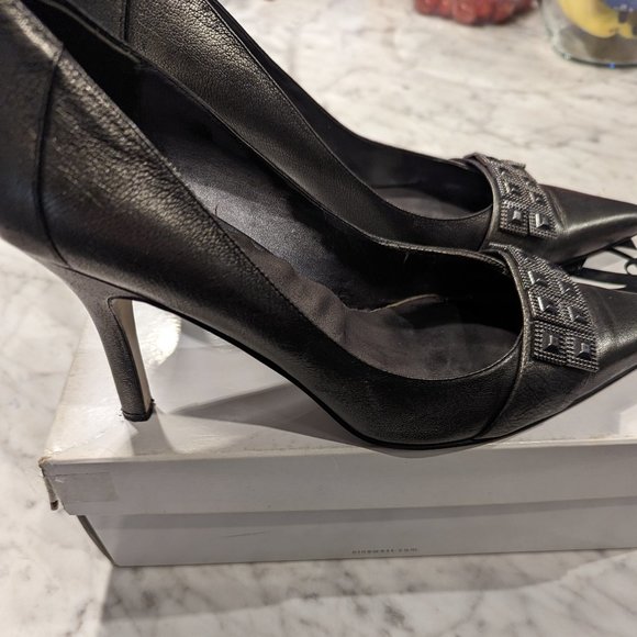 Nine West Stiletto High heels Grey Size 10 - Picture 6 of 10